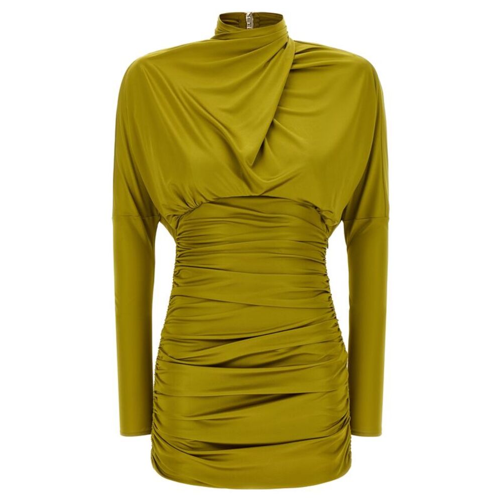 Balmain Women Draped Mini Dress